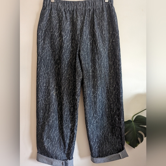 High waisted patterned pants - Picture 3 of 6